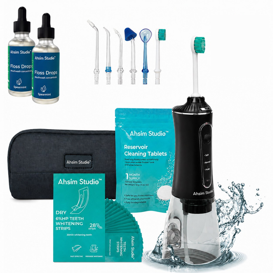 Ahsim Studio™ Cordless Water Flosser